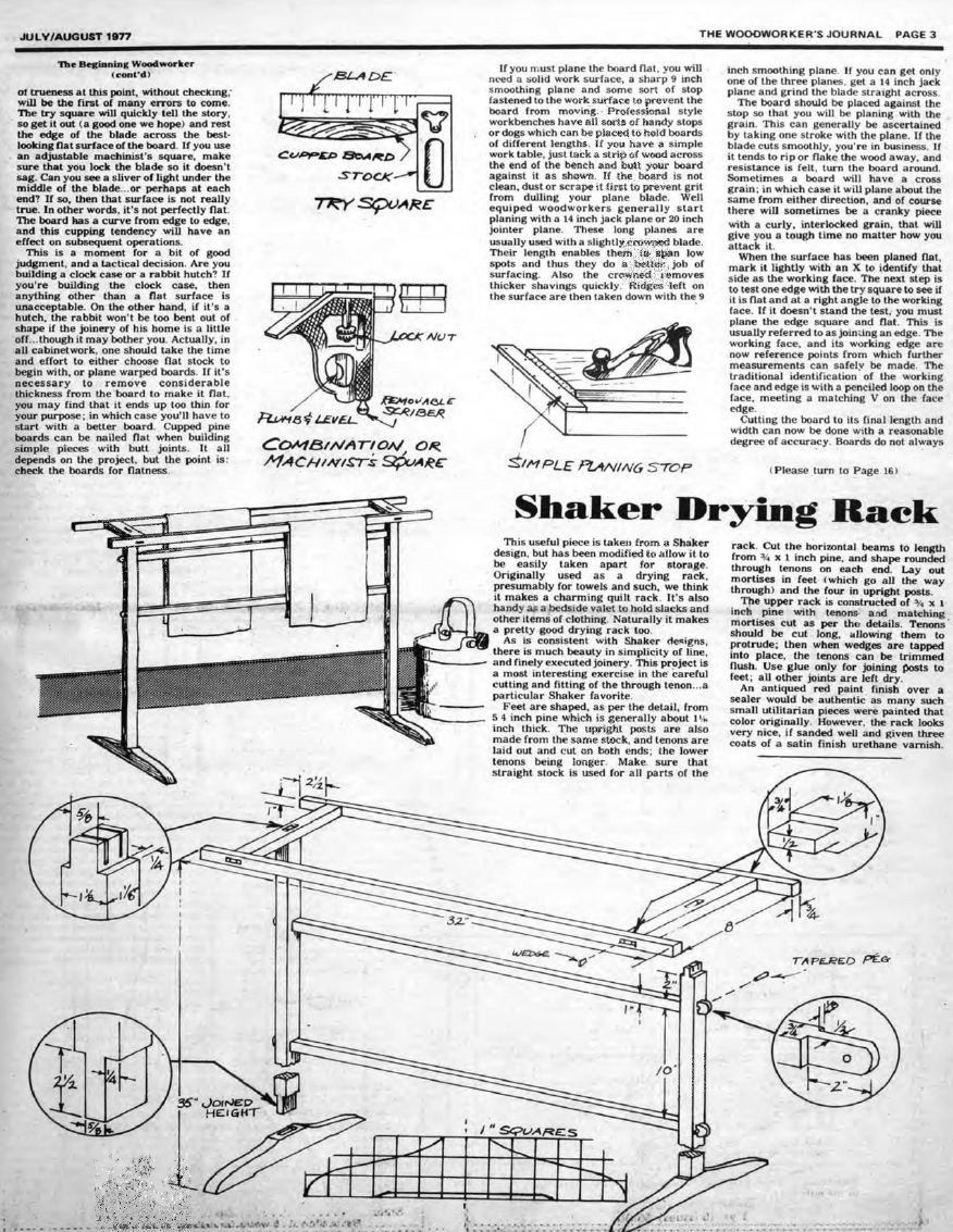 woodworker journal 1977年第4期