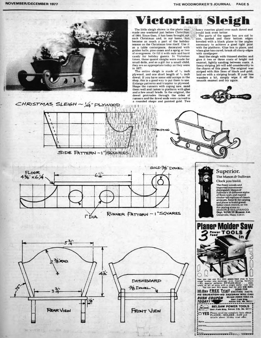 woodworker journal 1977年第6期