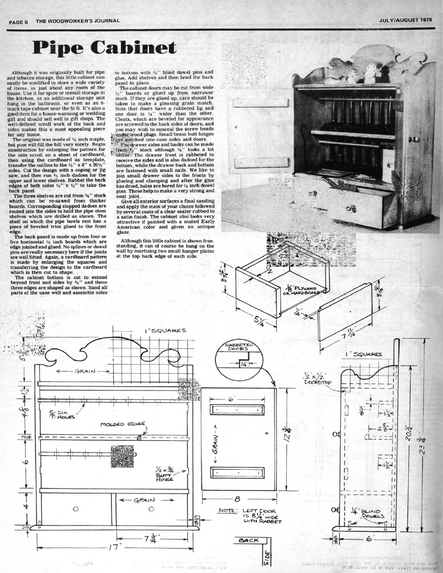 woodworker journal 1978年第4期