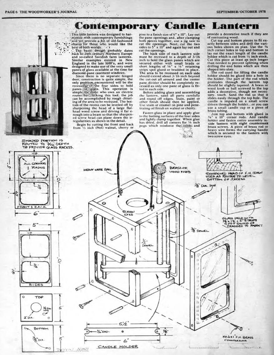 woodworker journal 1978年第5期