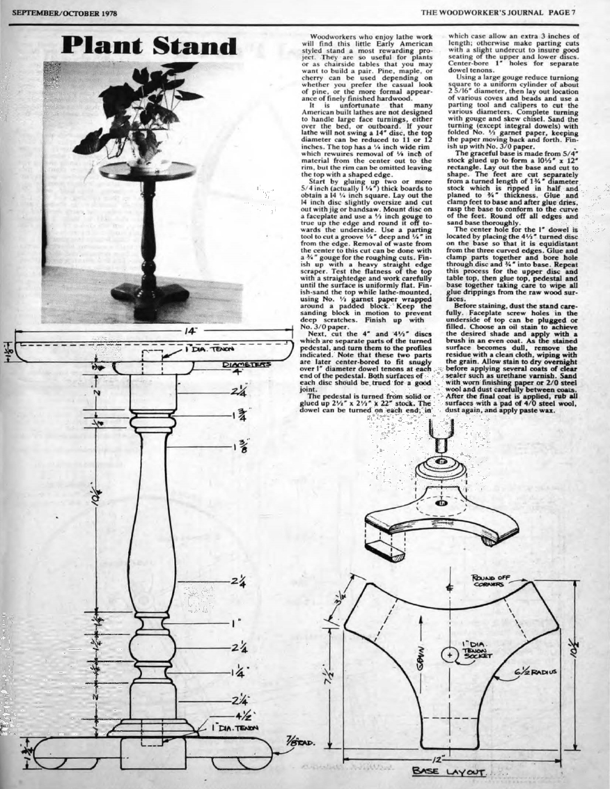 woodworker journal 1978年第5期