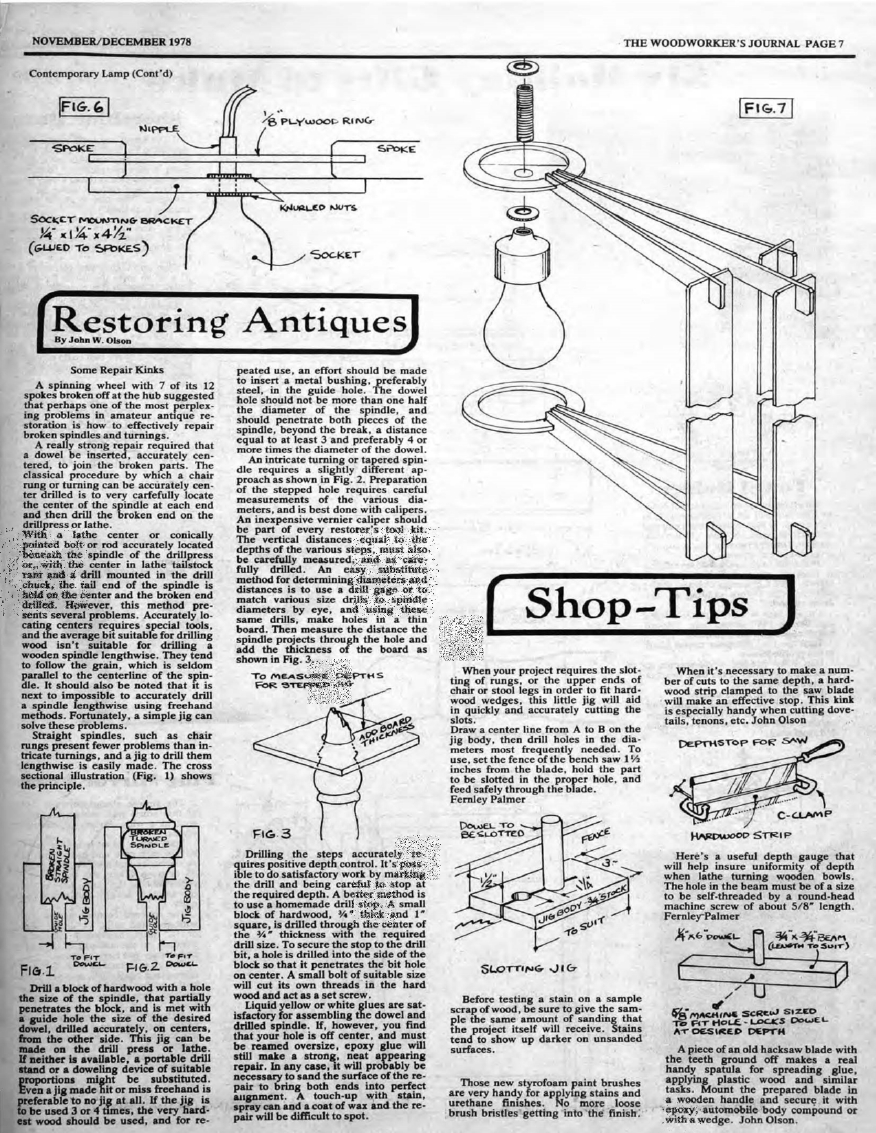 woodworker journal 1978年第6期