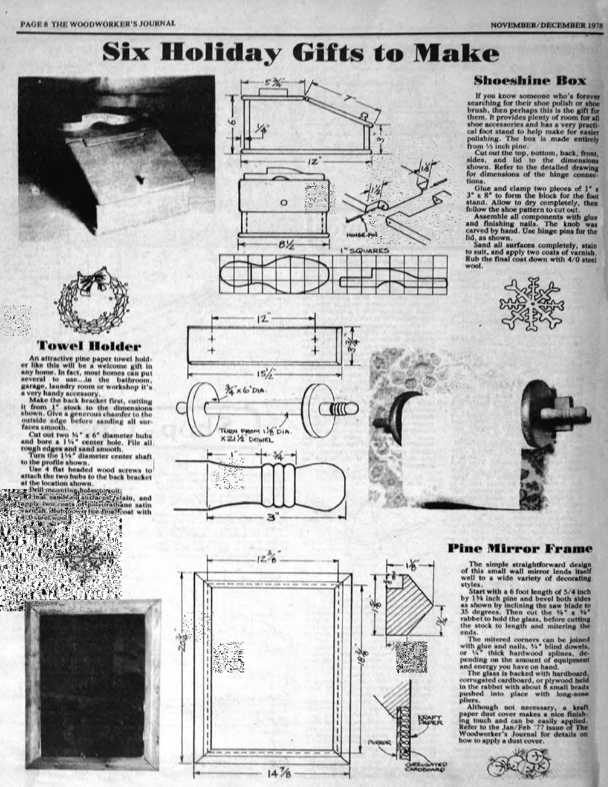 woodworker journal 1978年第6期