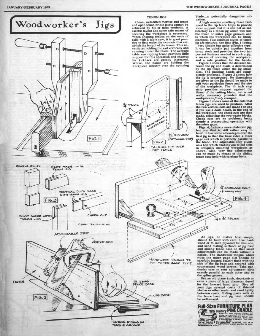 woodworker journal 1979年第1期