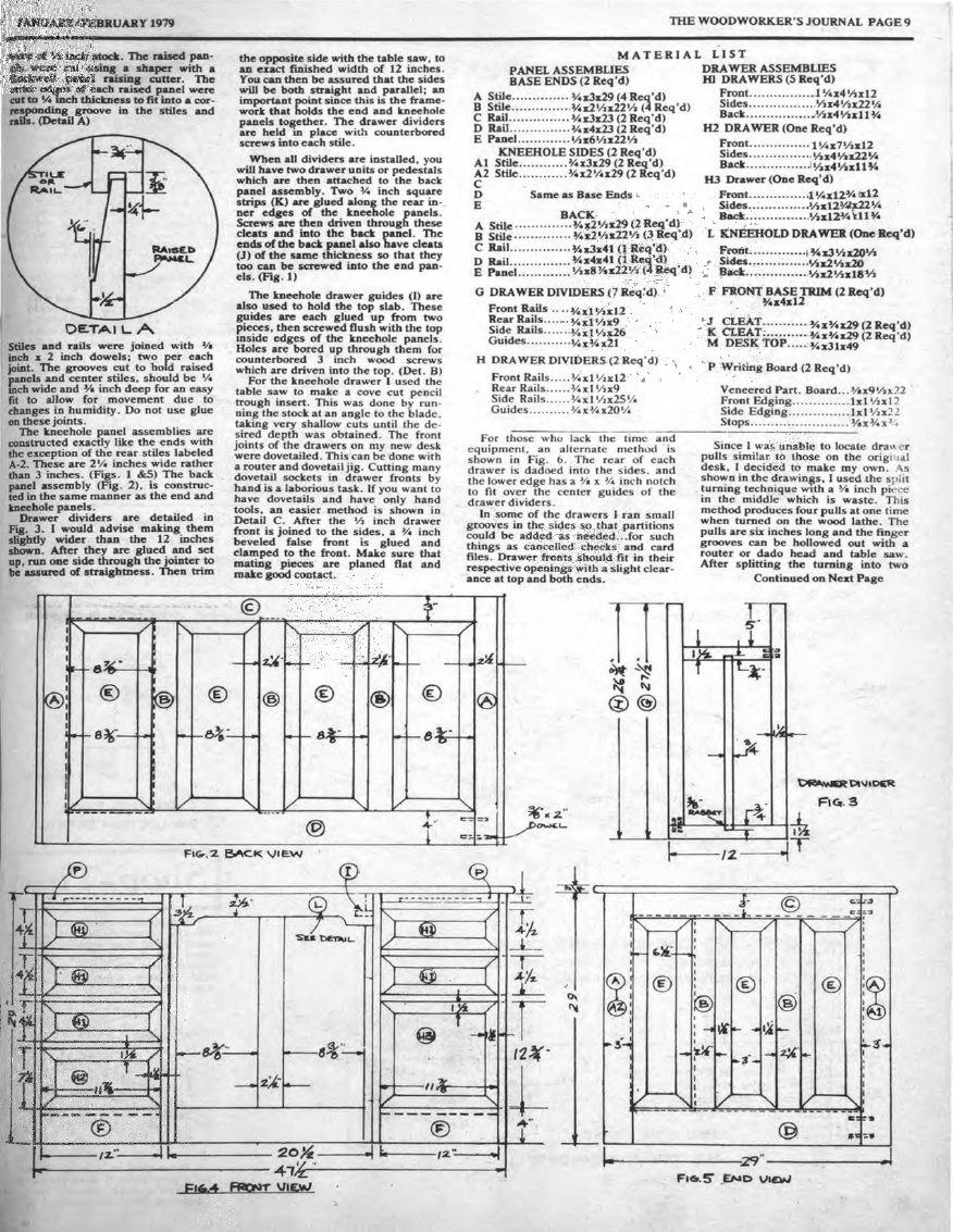 woodworker journal 1979年第1期