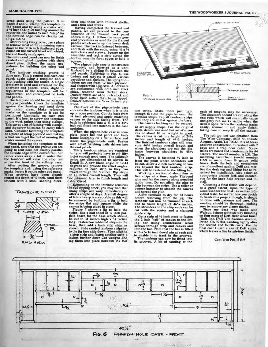 woodworker journal 1979年第2期