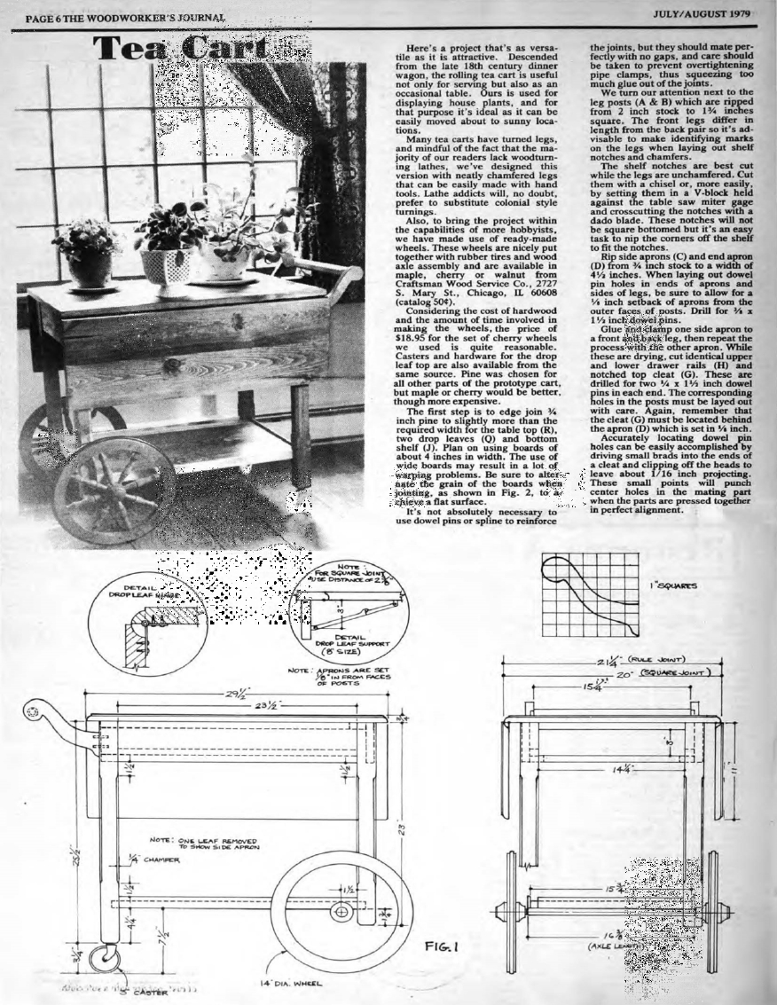 woodworker journal 1979年第4期