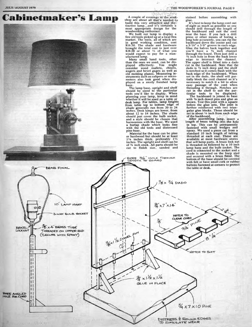woodworker journal 1979年第4期