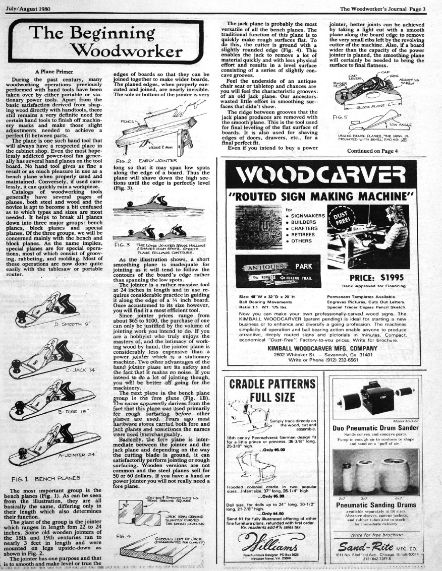 woodworker journal 1980年第4期