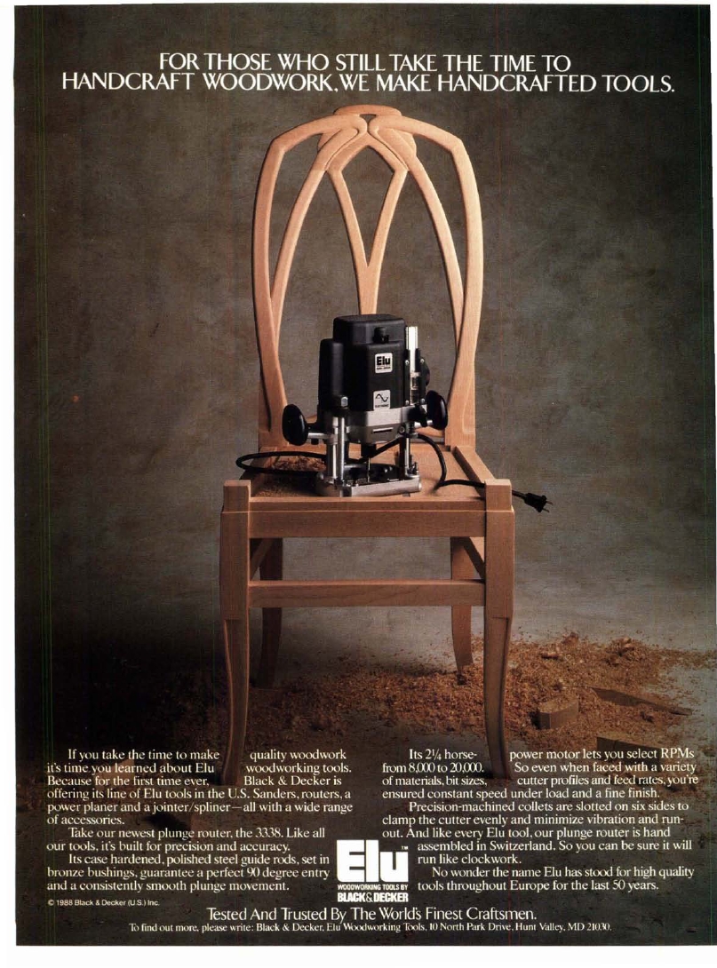 woodworker journal 1988年第3期