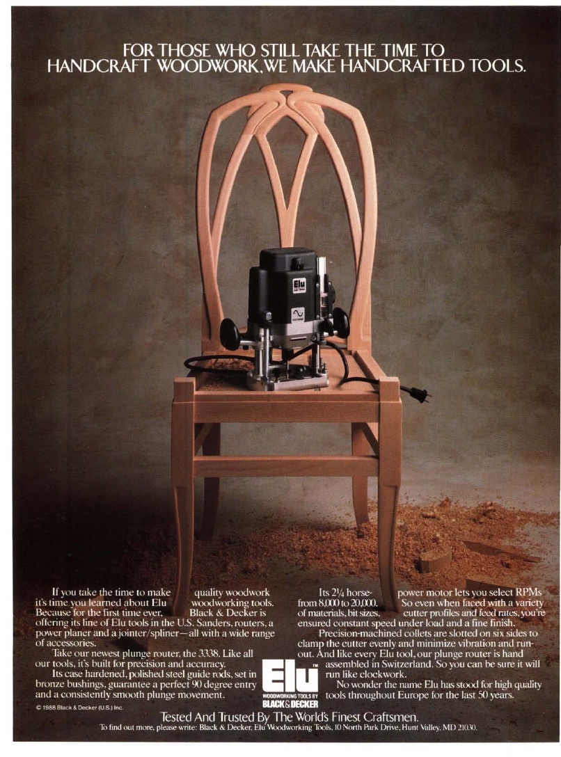 woodworker journal 1988年第4期