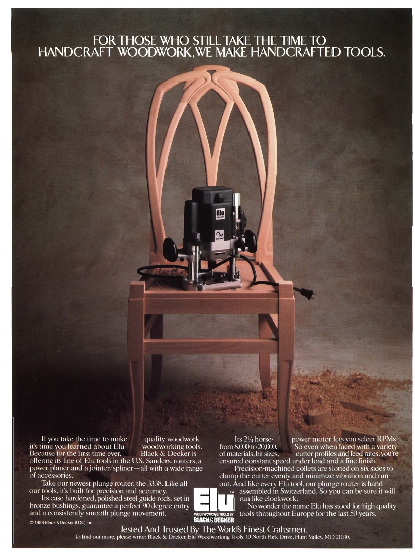 woodworker journal 1988年第5期