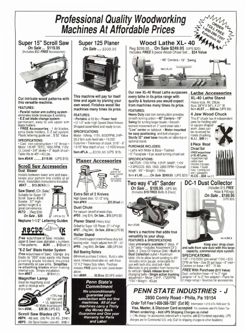 woodworker journal 1990年第2期