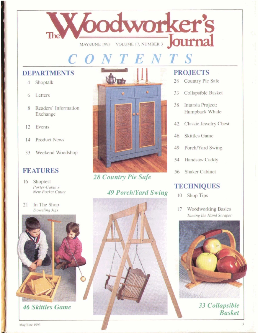 woodworker journal 1993年第3期