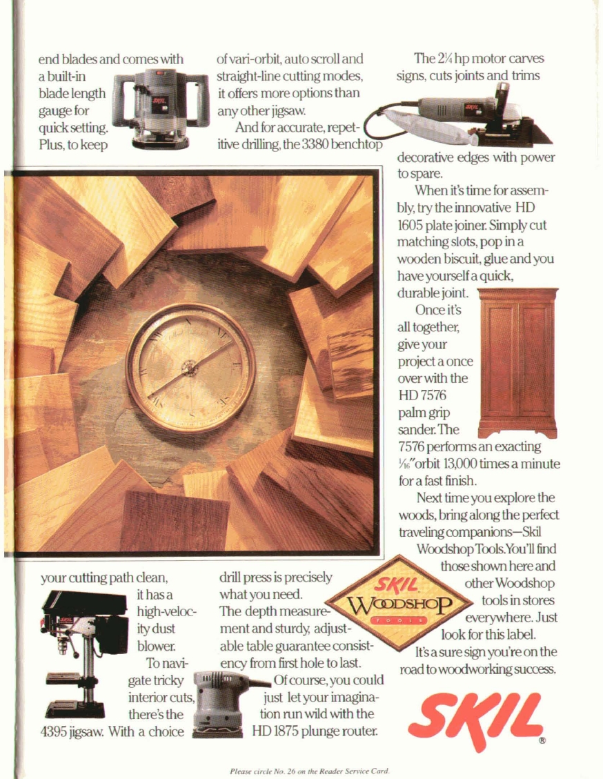 woodworker journal 1993年第6期