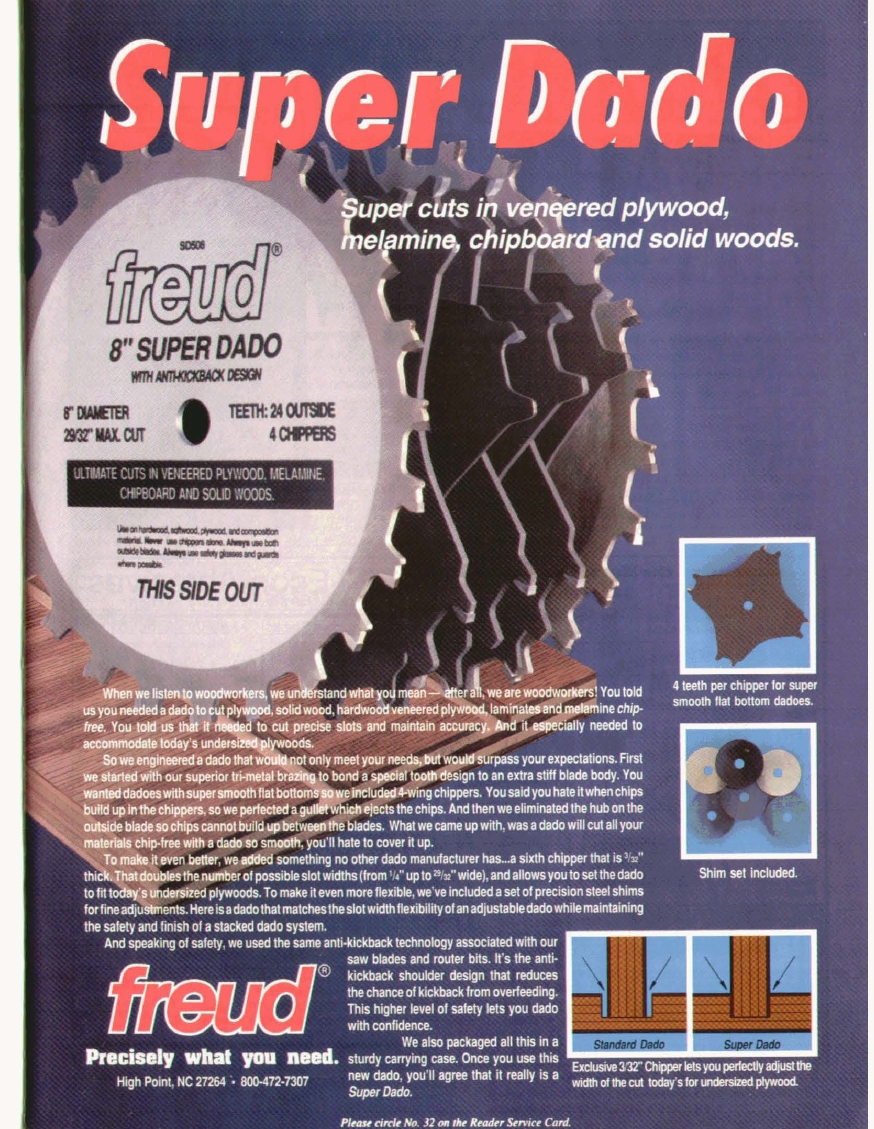 woodworker journal 1993年第6期