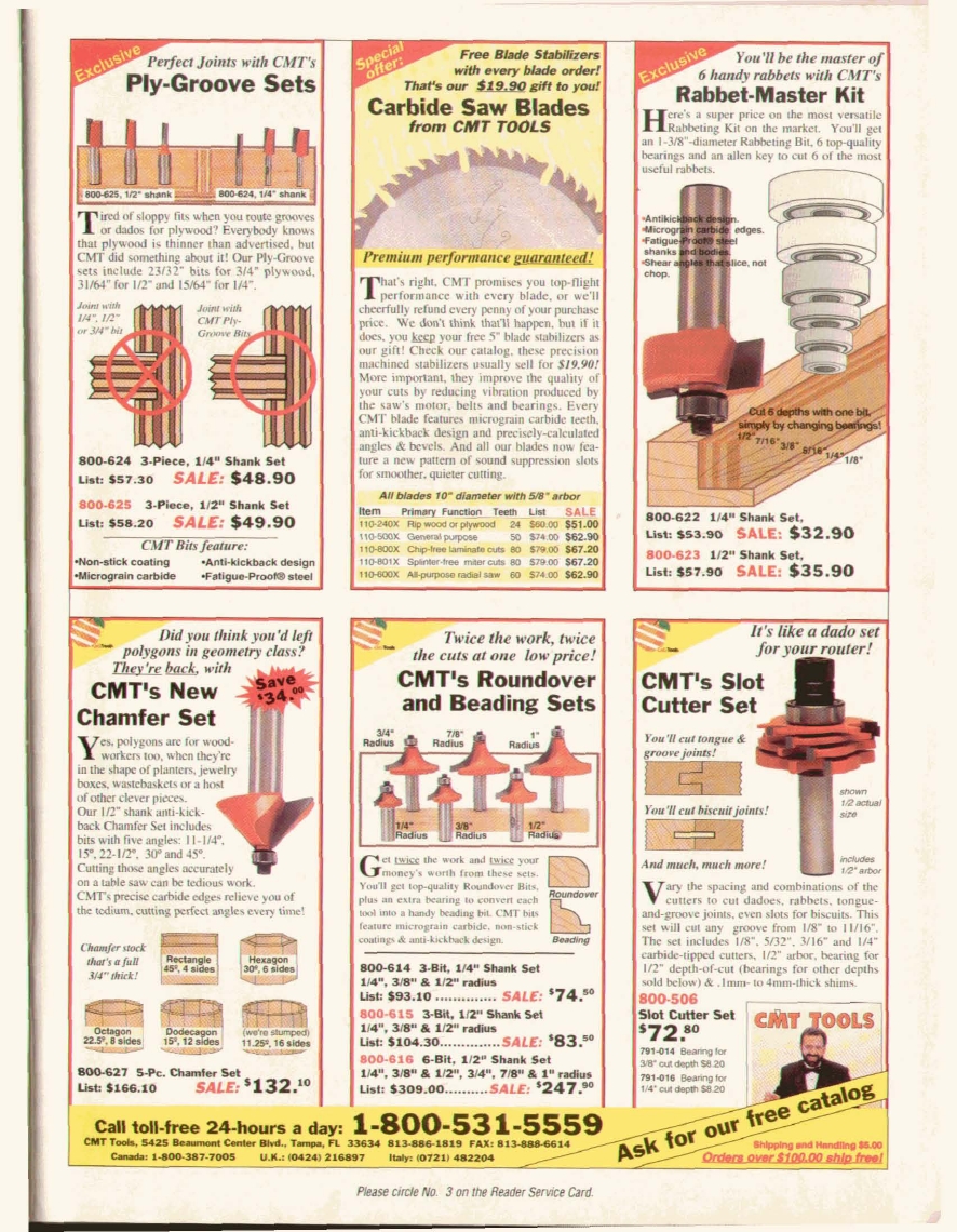 woodworker journal 1994年第5期