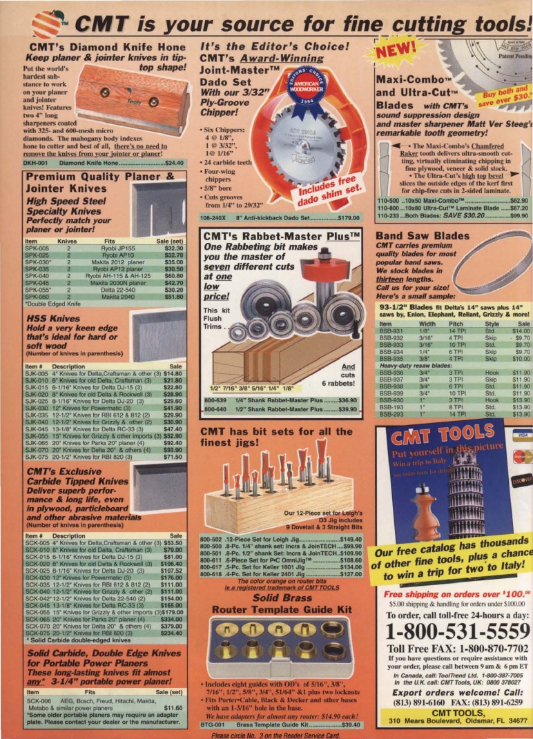 woodworker journal 1995年第1期