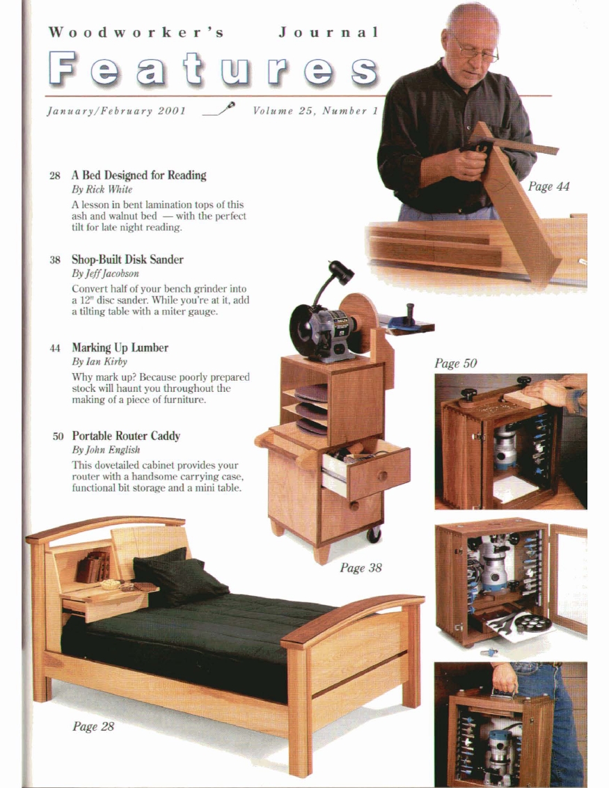 woodworker journal 2001年第1期