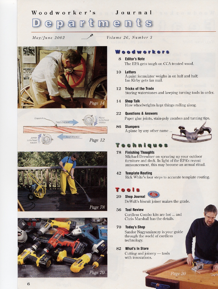 woodworker journal 2002年第3期