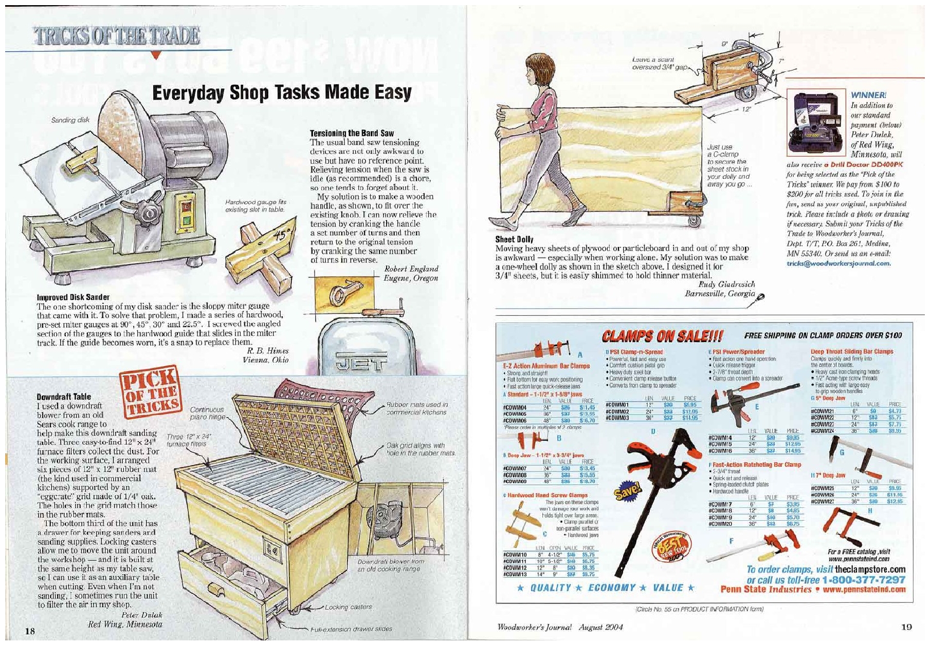 woodworker journal 2004年第4期