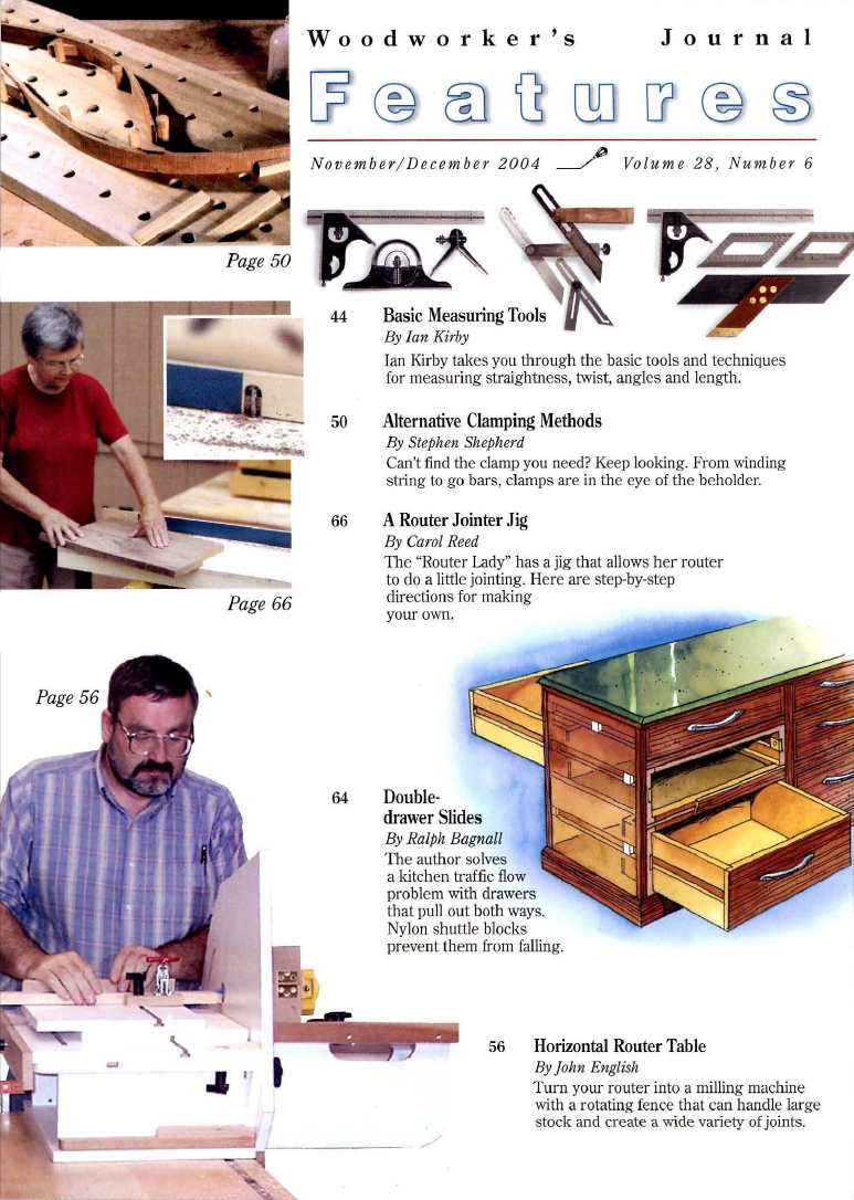 woodworker journal 2004年第6期