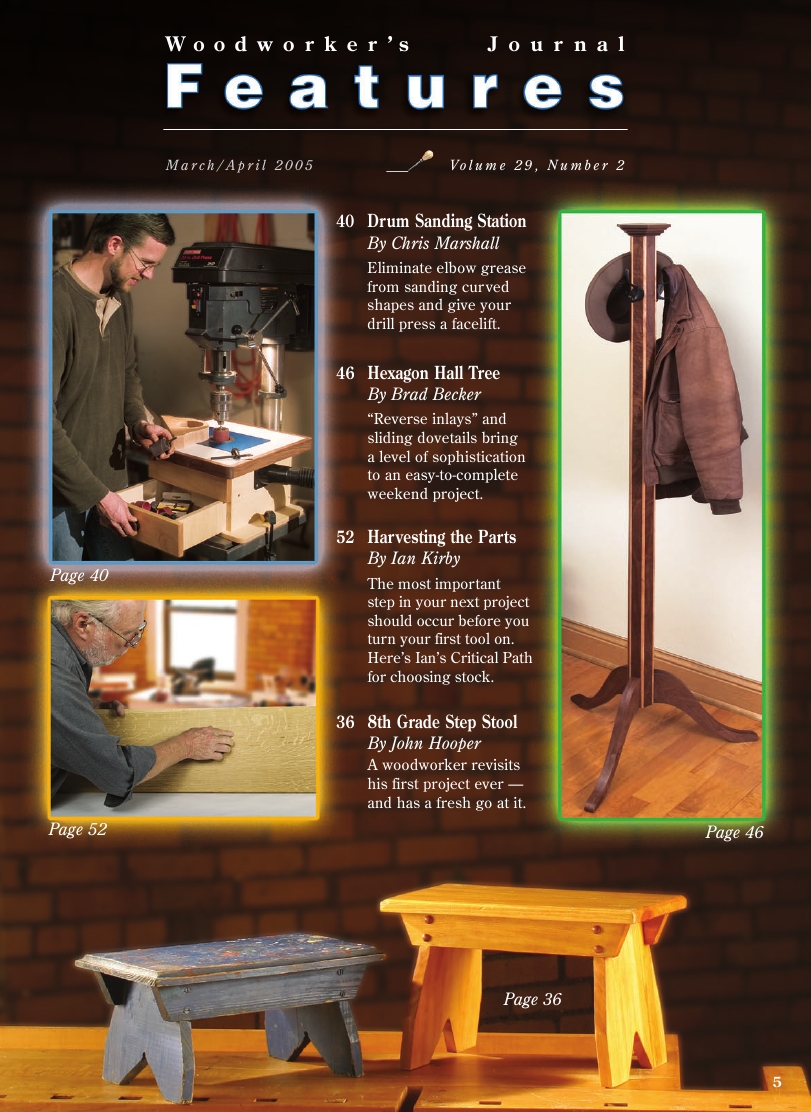 woodworker journal 2005年第2期
