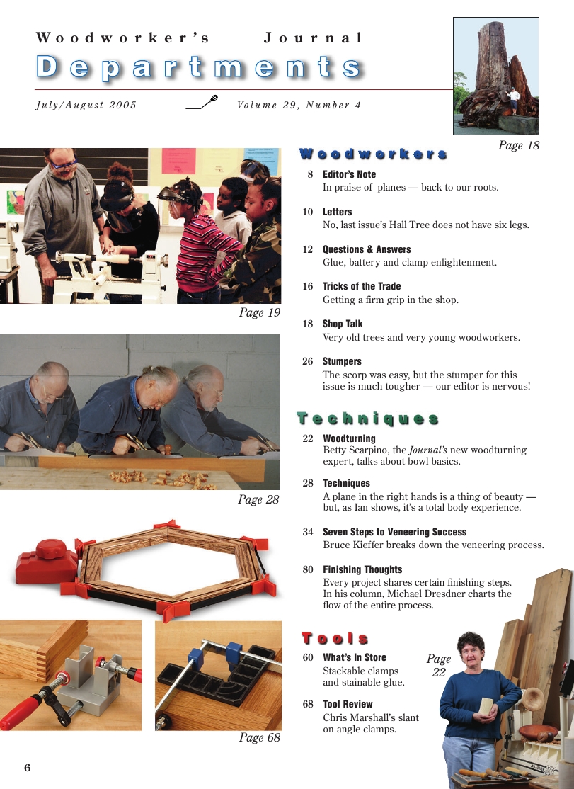woodworker journal 2005年第4期