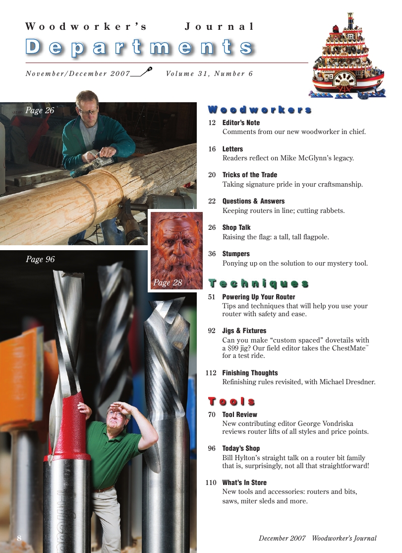 woodworker journal 2007年第6期