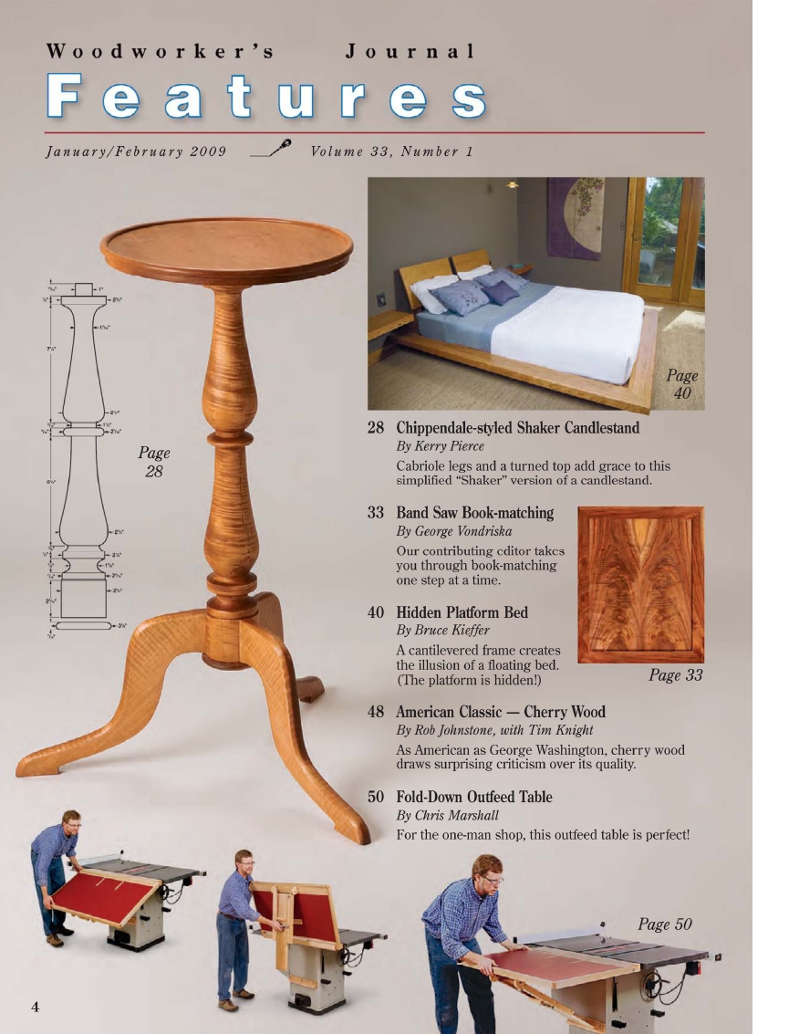 woodworker journal 2009年第1期