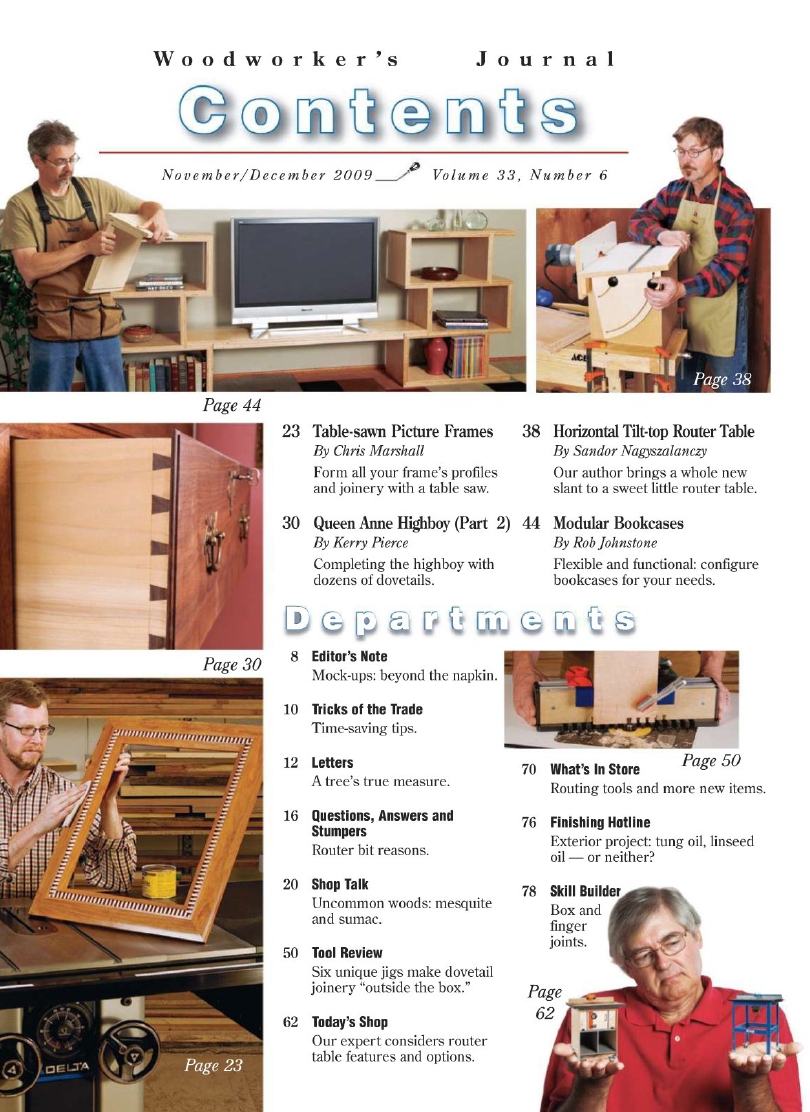 woodworker journal 2009年第6期