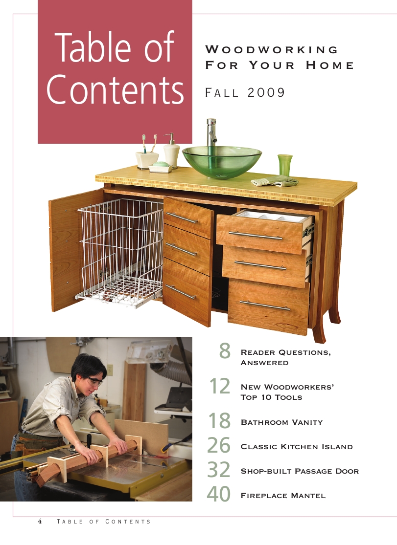 woodworker journal 2009年第fall期