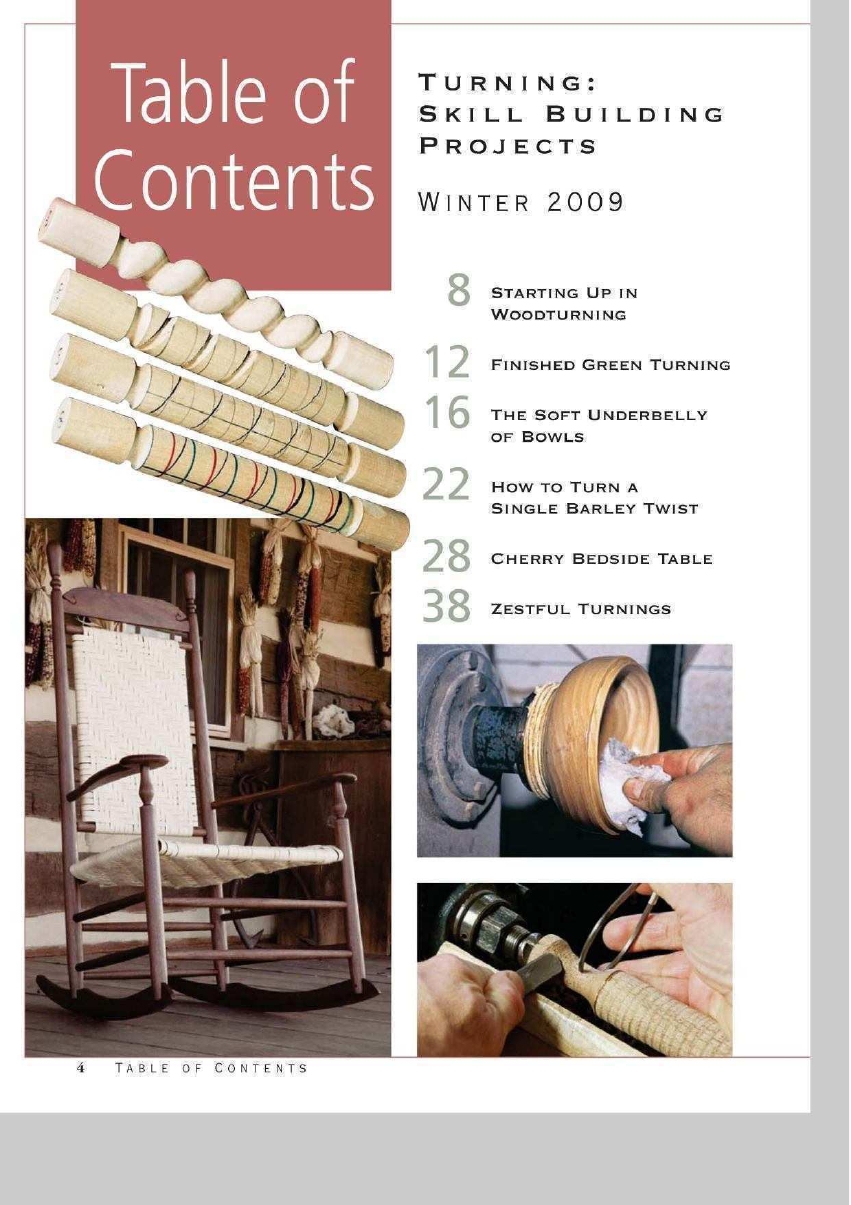 woodworker journal 2009年第winter期