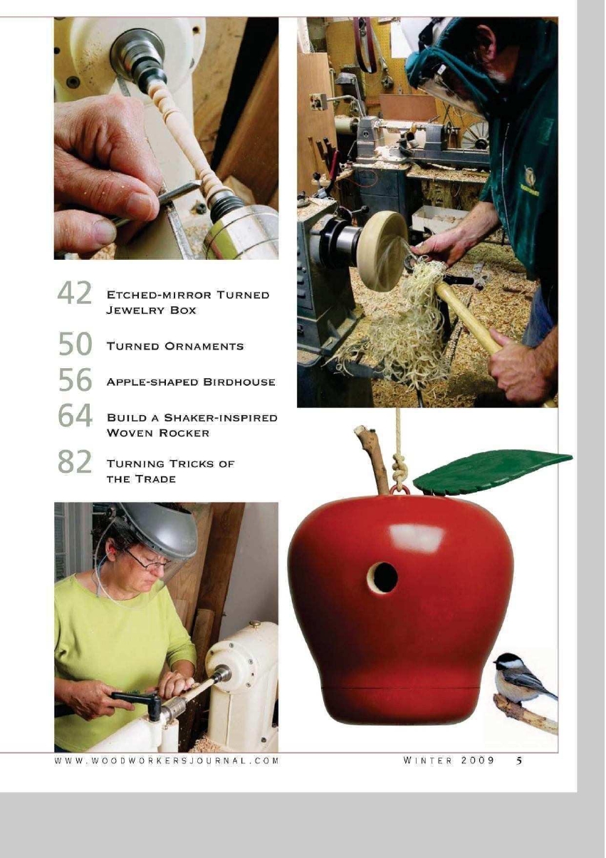 woodworker journal 2009年第winter期