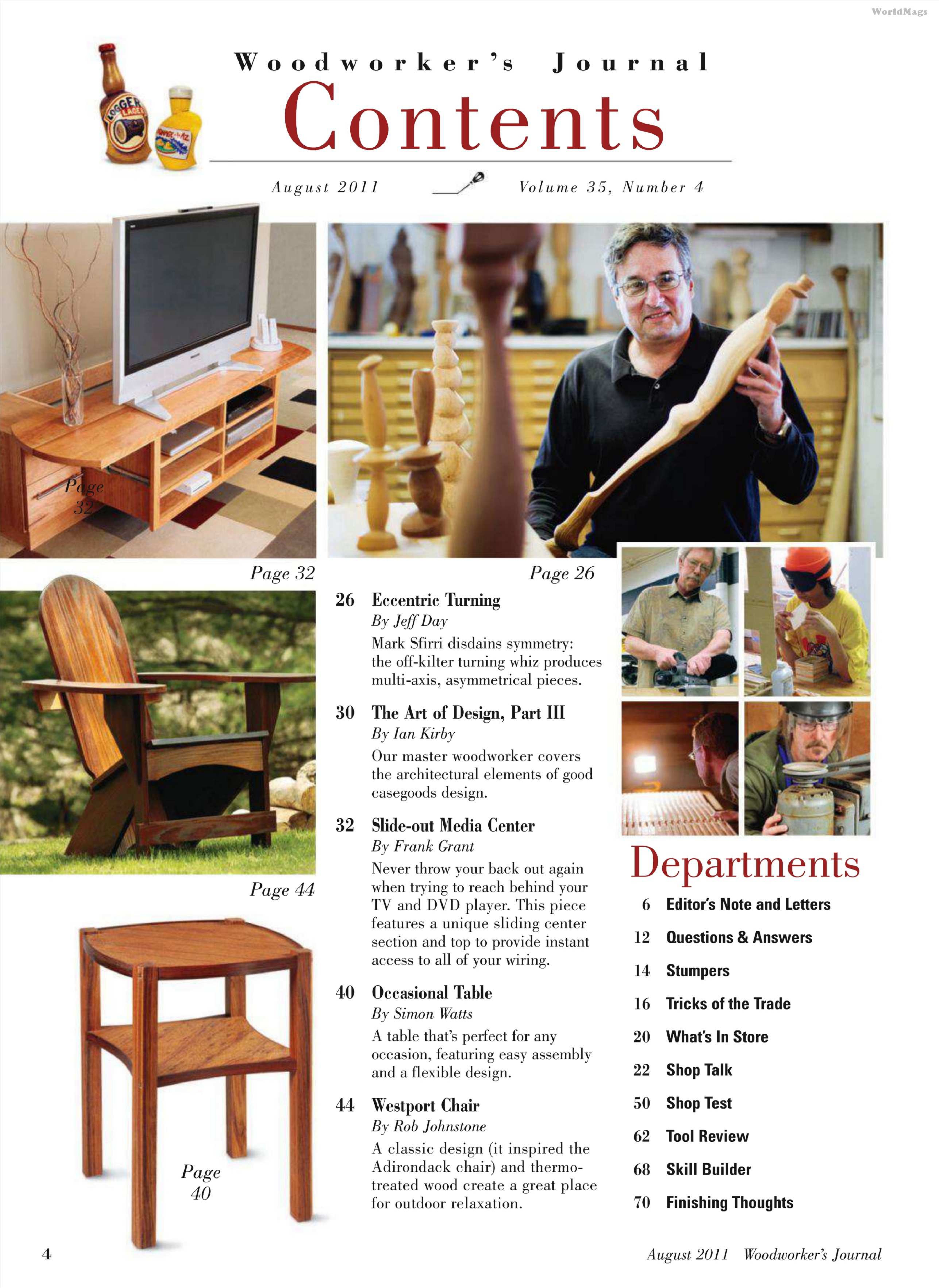 woodworker journal 2011年第4期