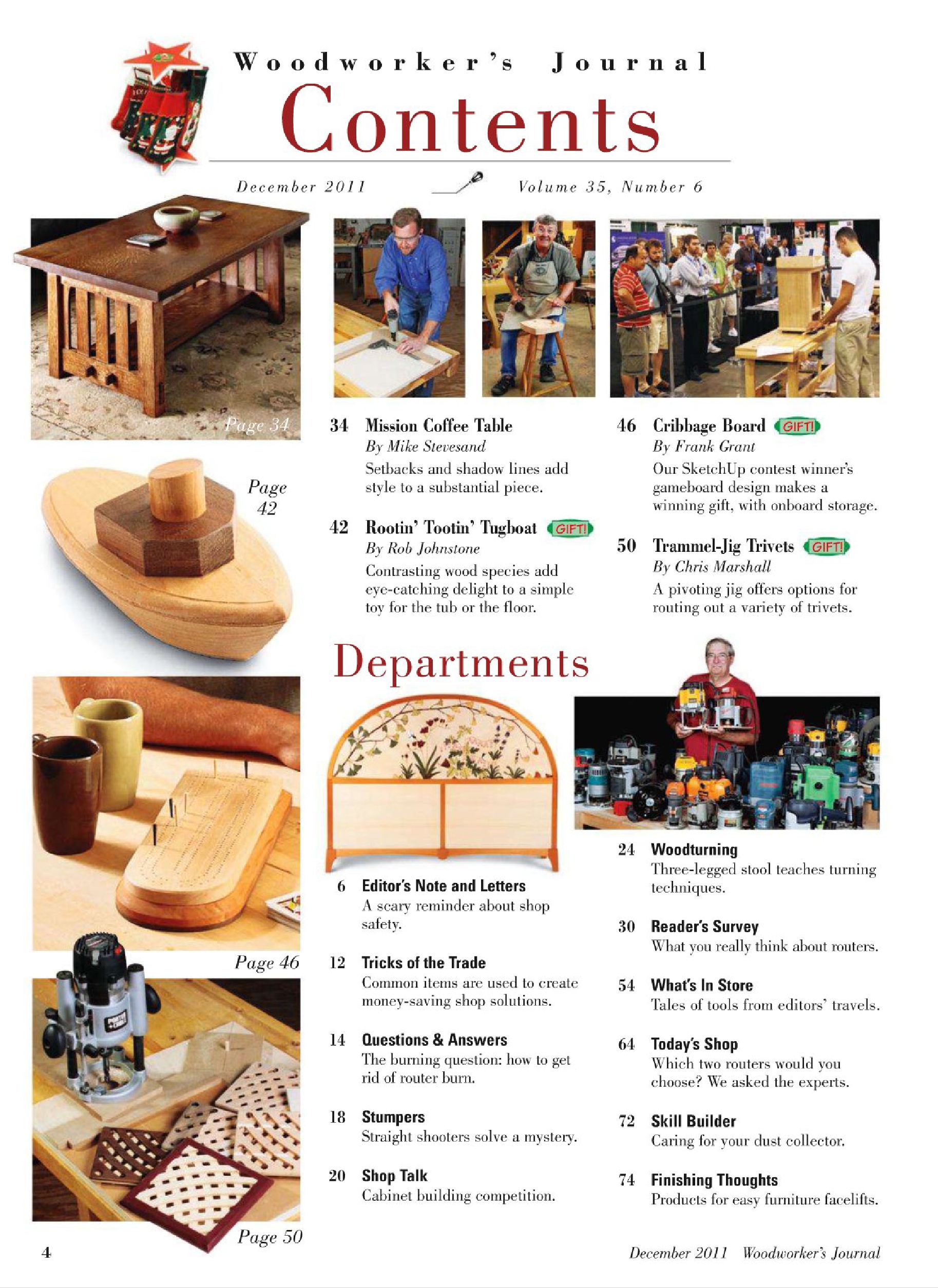 woodworker journal 2011年第6期