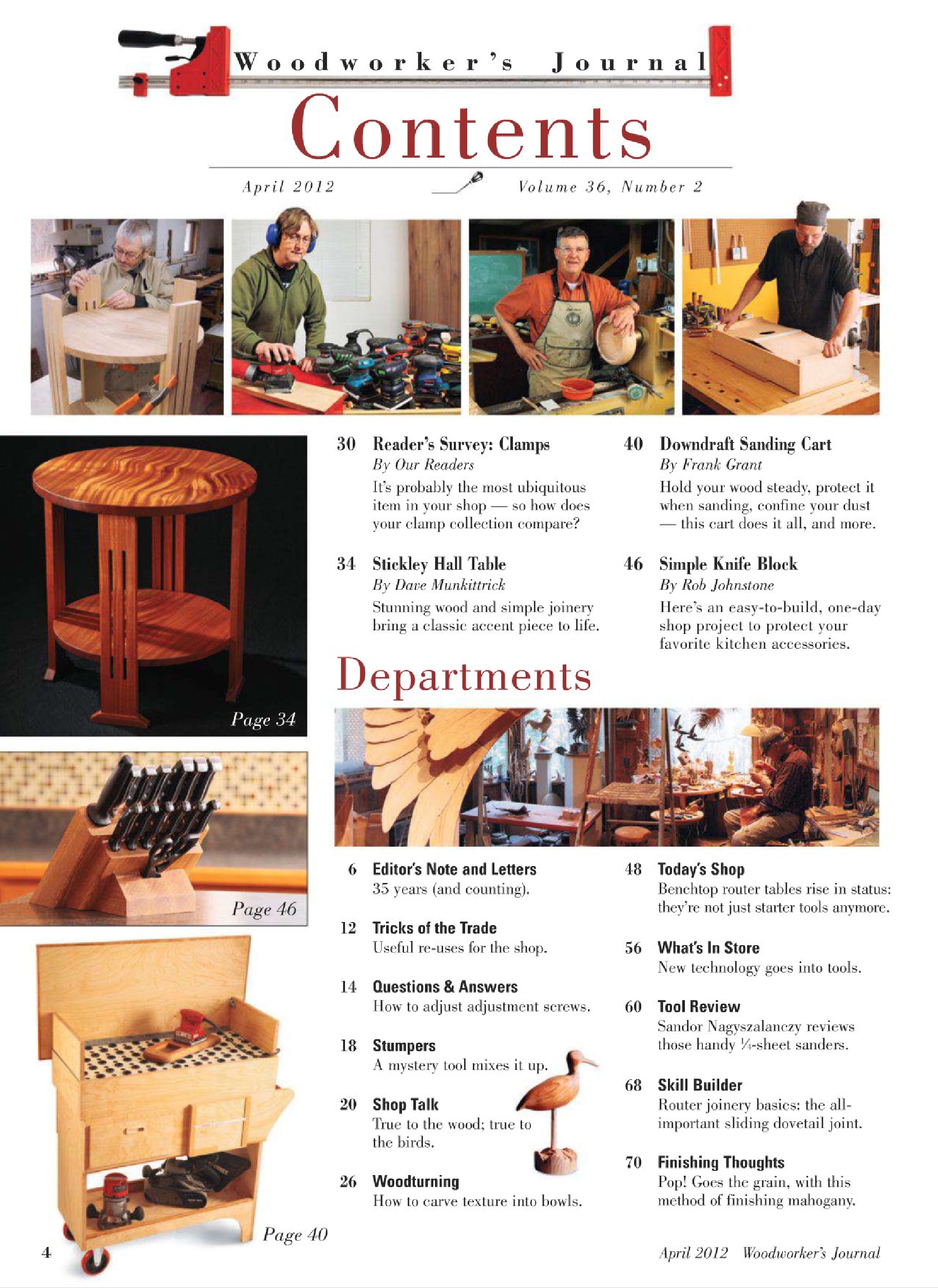 woodworker journal 2012年第2期