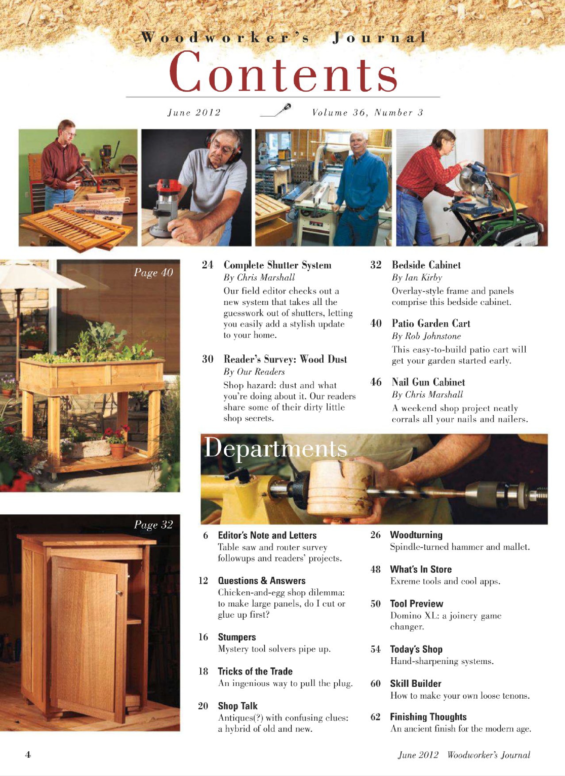 woodworker journal 2012年第3期