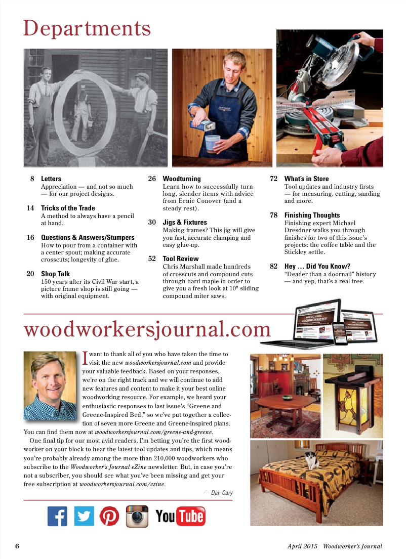 woodworker journal 2015年第2期