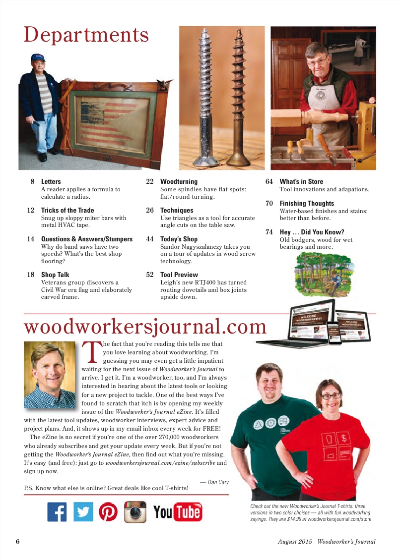 woodworker journal 2015年第4期