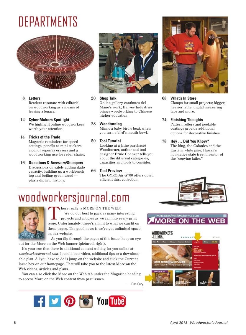 woodworker journal 2018年第2期