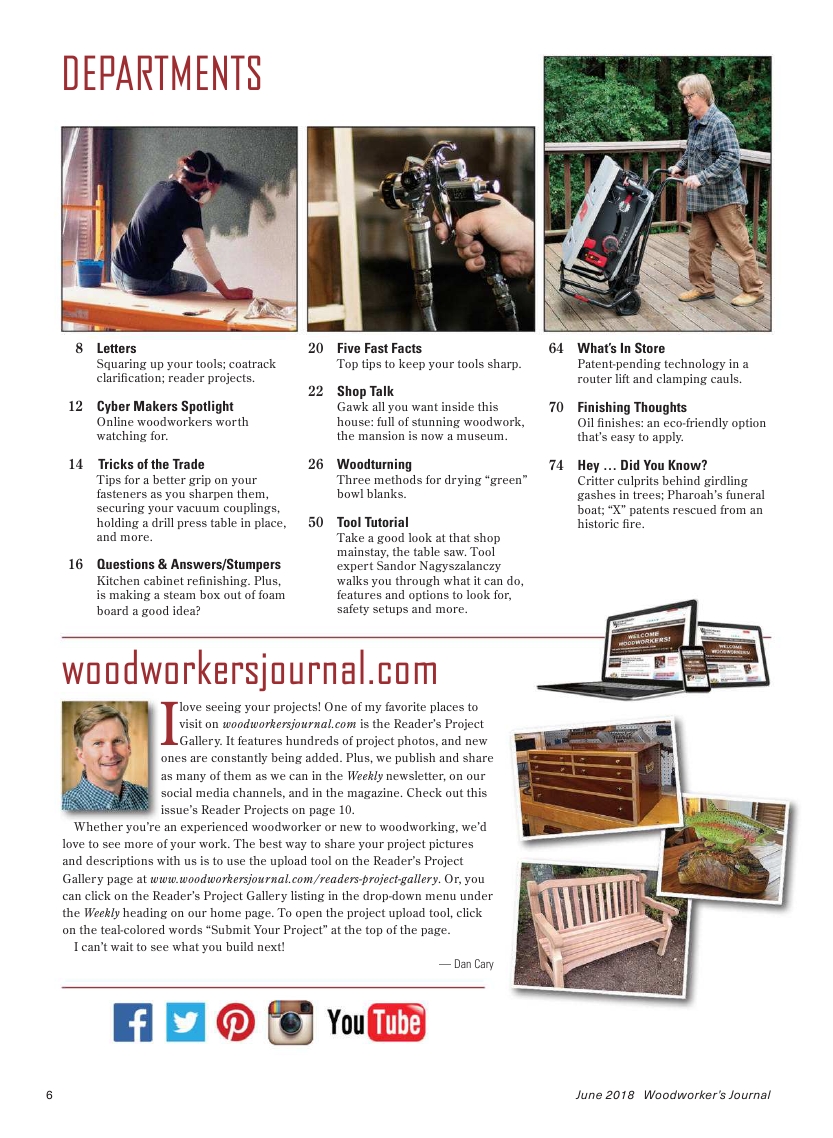 woodworker journal 2018年第3期