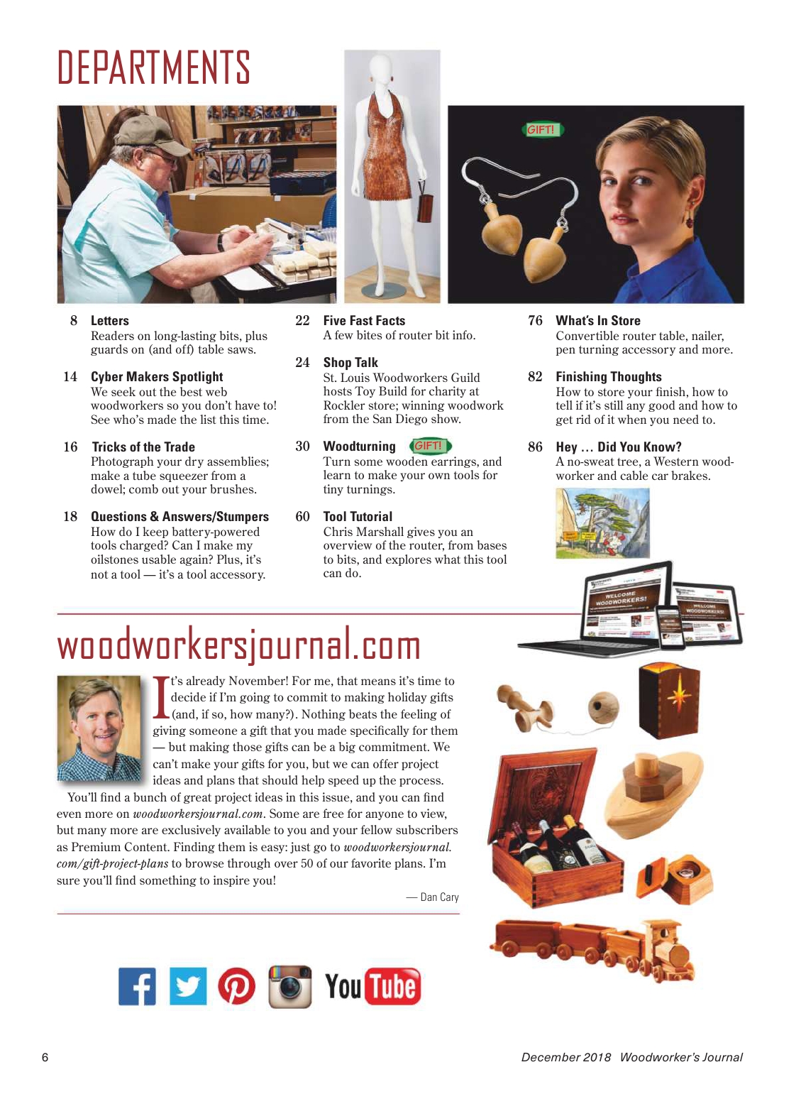 woodworker journal 2018年第6期