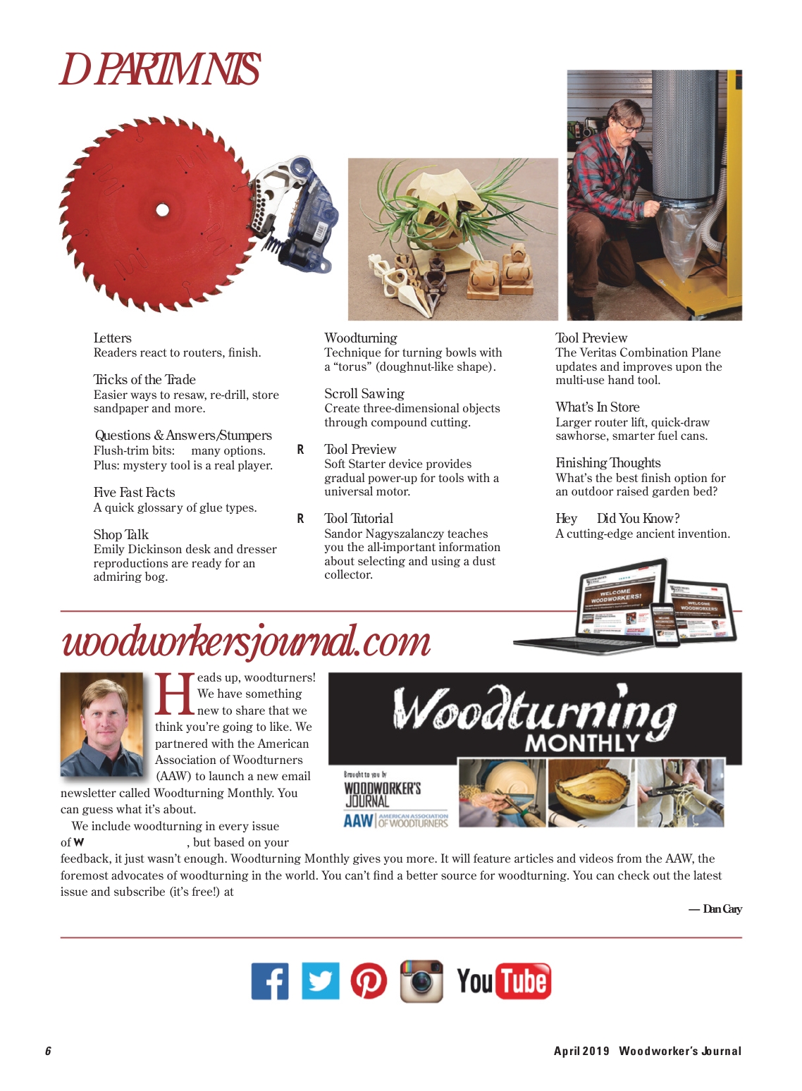 woodworker journal 2019年第2期