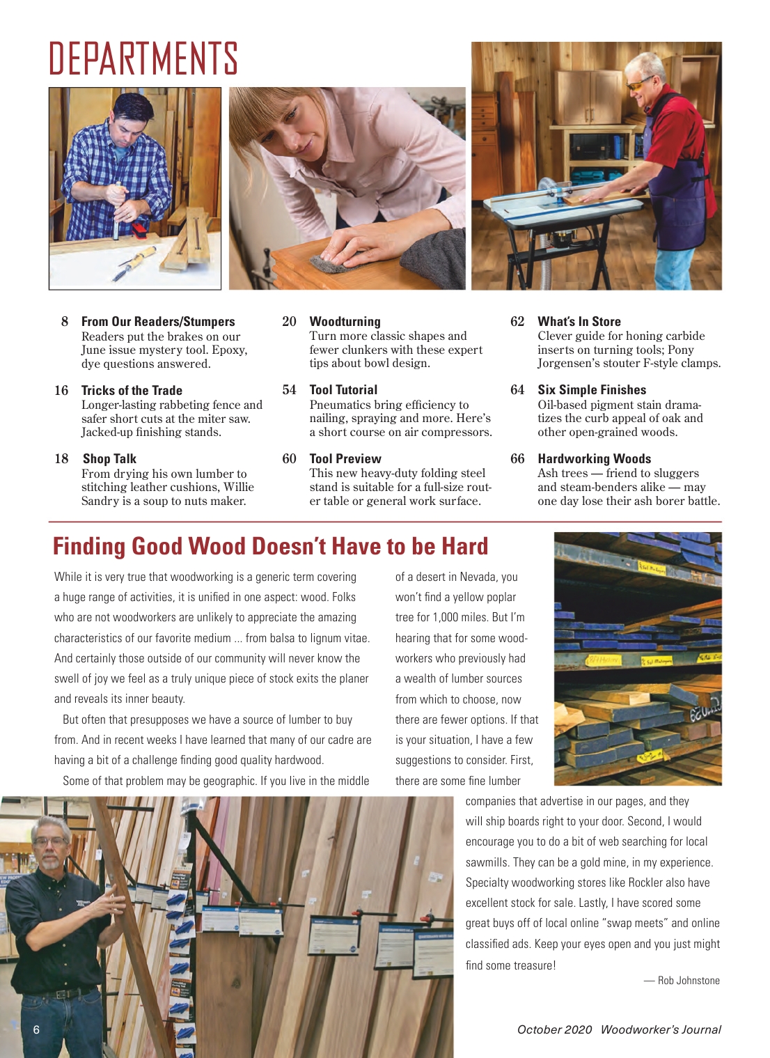 woodworker journal 2020年第5期
