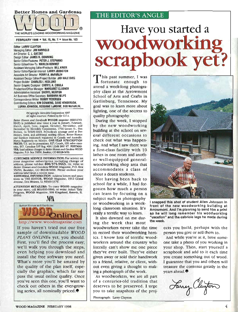 wood magazine第103期