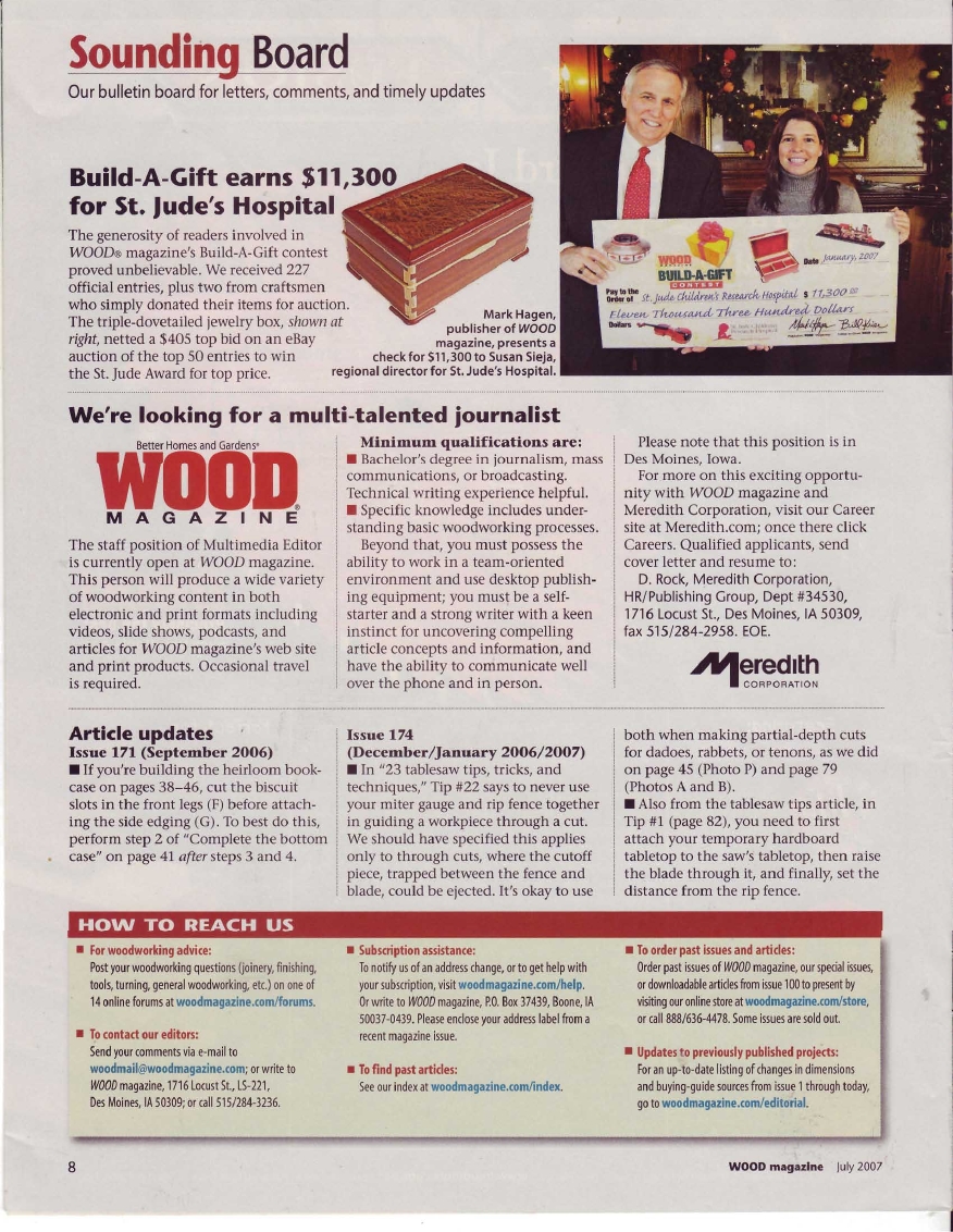 wood magazine第177期