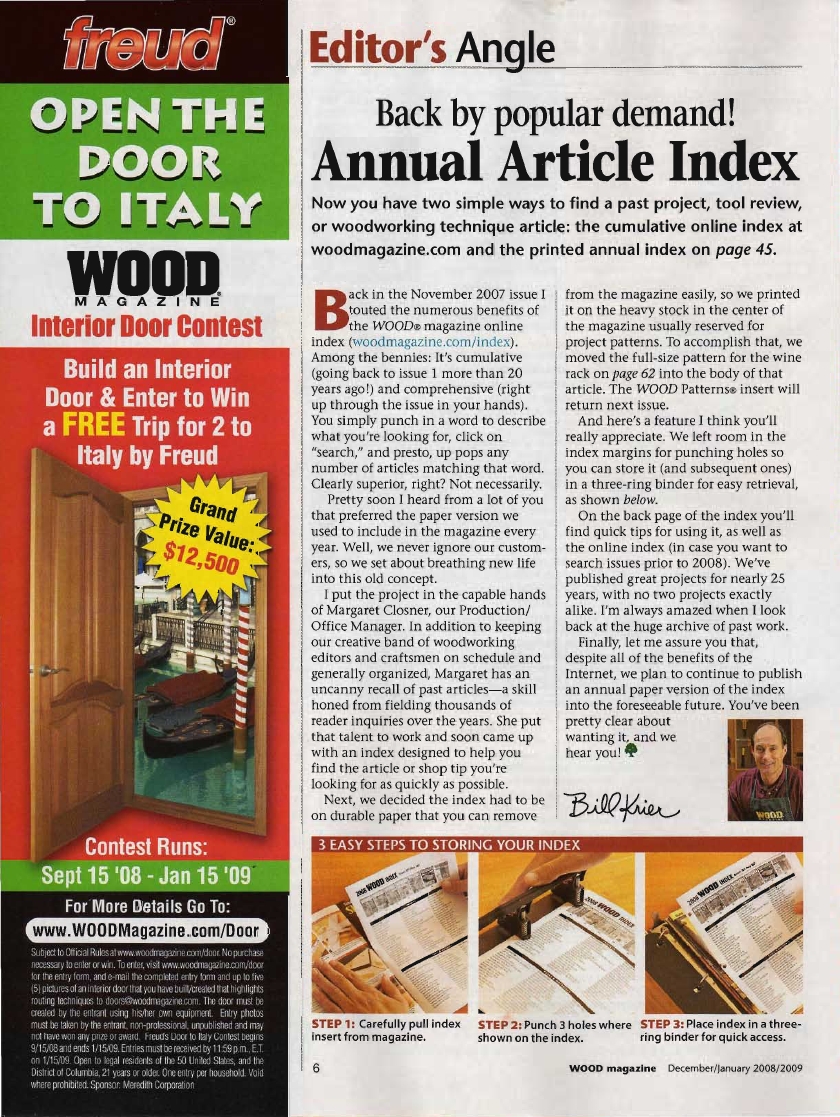 wood magazine第188期