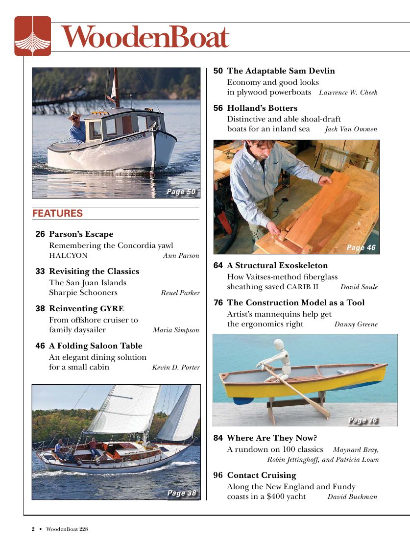 woodenboat第228期