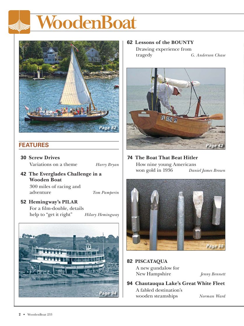 woodenboat第233期